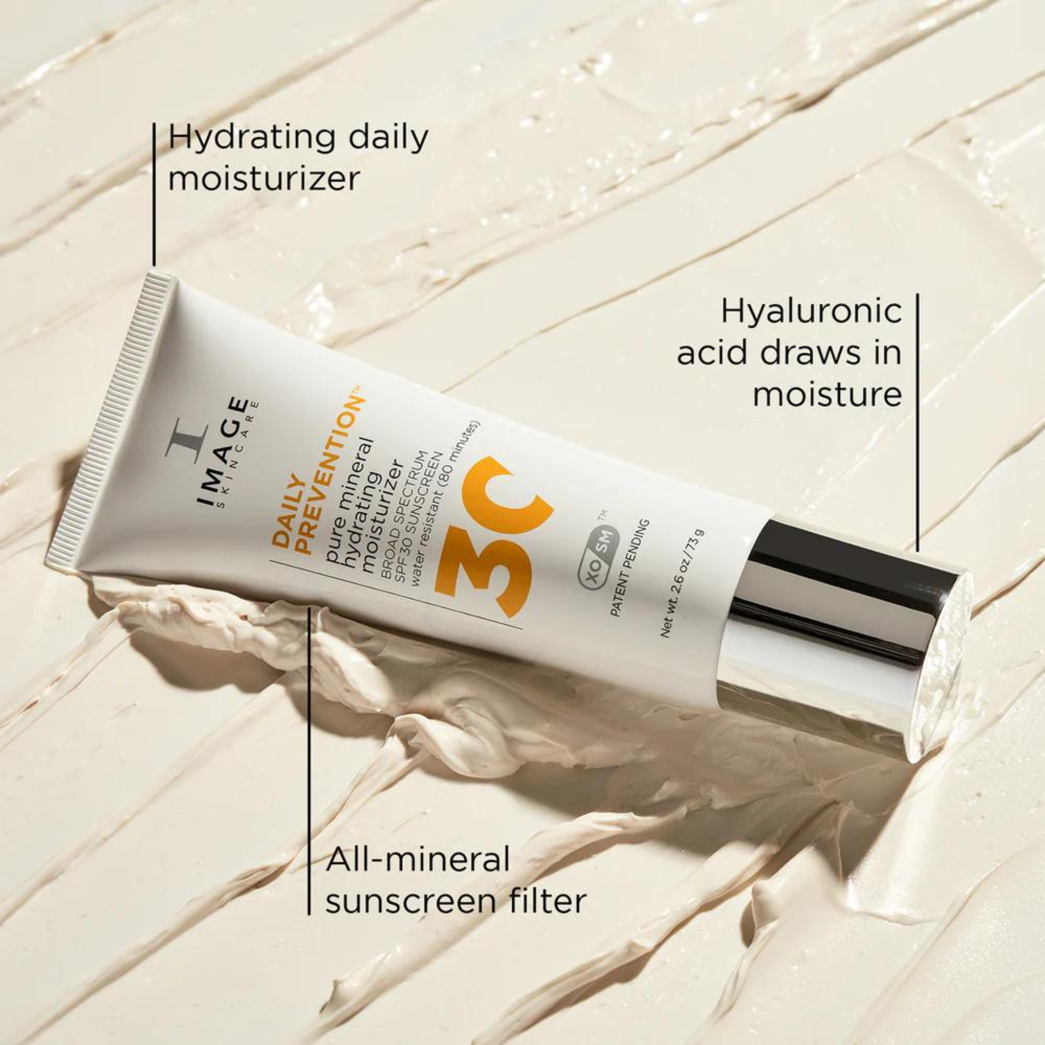DAILY PREVENTION Pure Mineral Hydrating Moisturiser SPF30 Features