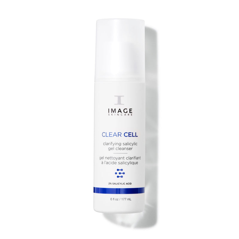 IMAGE Skincare CLEAR CELL clarifying salicylic gel cleanser bottle